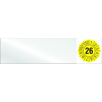 PROTEC Kabelprüfplaketten PPKP2026 80 Stück