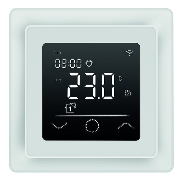 PROTEC Fußbodentemperaturregler PHMTDW WIFI 16A weiß