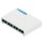 1PROTEC Patchpanel LSA+ Aufputz PNMP6AW Cat6A-ISO 8xRJ45 weiß