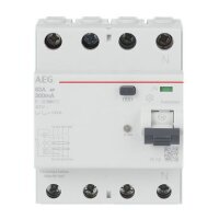 AEG FI-Schutzschalter FN463/B300 4P Typ B 63A 300mA