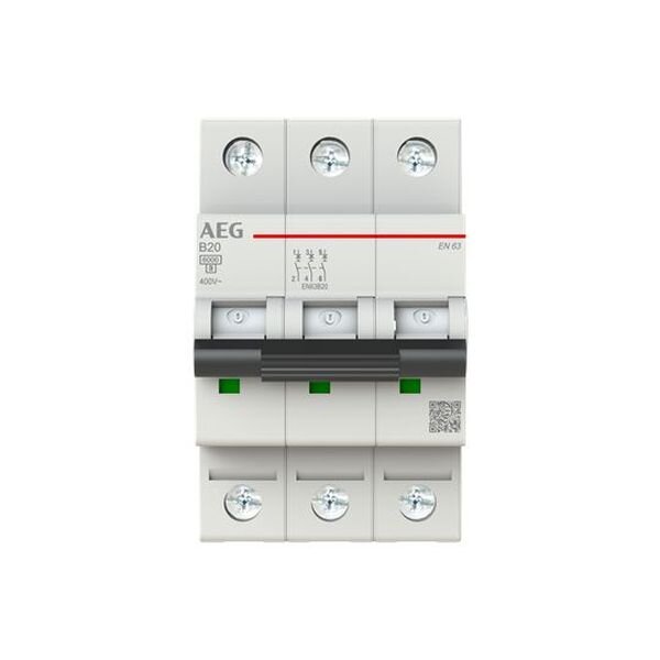 AEG Leitungsschutzschalter Elfaplus 6kA B20A 3P