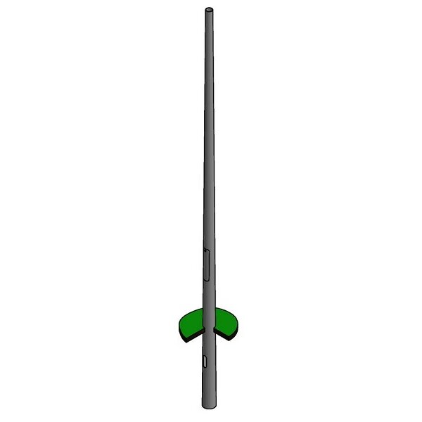 Tecpoles Lichtmast KLM  45/76/3 konisch rund