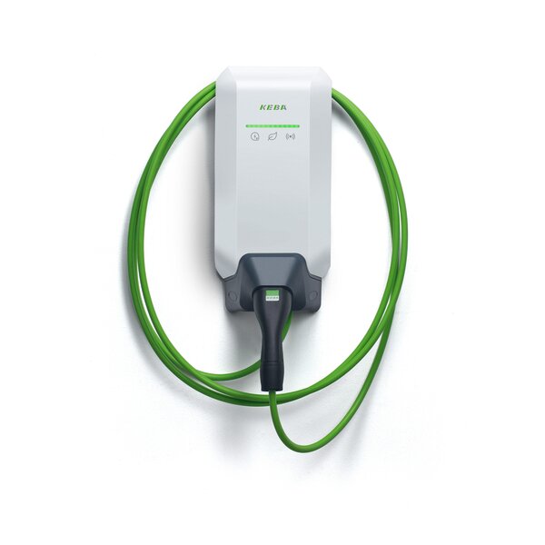 Keba Wallbox P40 white 11kW 6m RFID MessEV