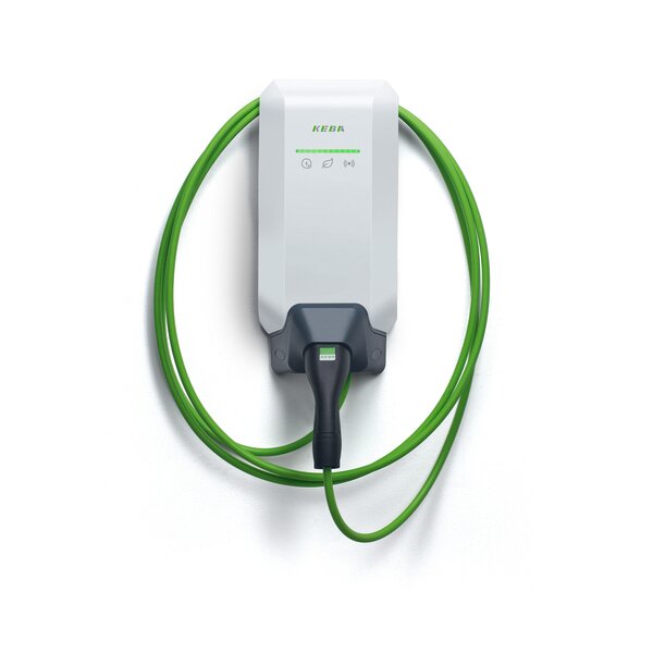Keba Wallbox P40 Pro white 22kW 6m RFID MID