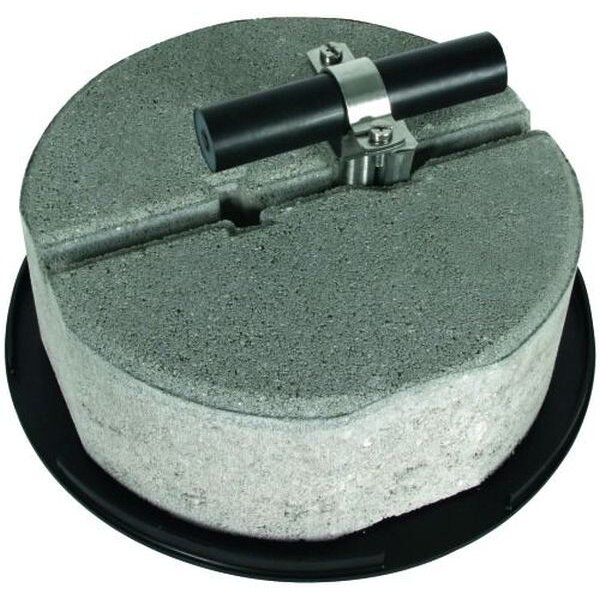 DEHN Dachleitungshalter-Set Grundplatte u. Betonsockel f.HVI-Leitung