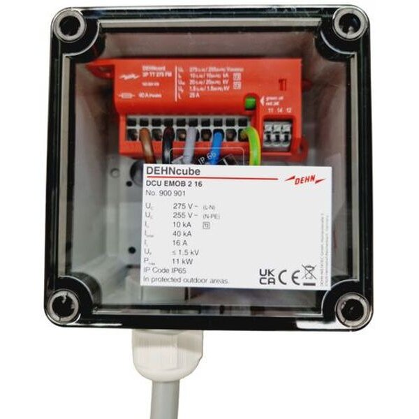 DEHN Überspannungsableiter 900901 DEHNCube Typ2+3 DCU EMOB 2 16