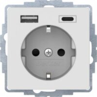 Berker Steckdose SCHUKO 48046089 USB A-C Q.1/Q.3...