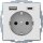 Berker Steckdose SCHUKO 48046089 USB A-C Q.1/Q.3 polarweiß samt