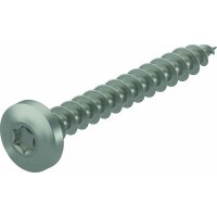 OBO Spanplattenschraube OTSP 6,0x40 A4 Panhead T-Drive...