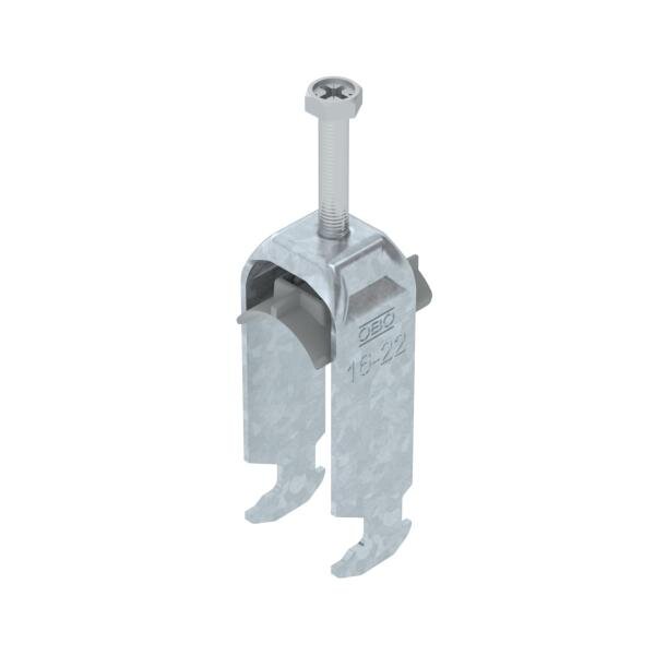 OBO Bügelschelle 2056 BS-H2-K-22 FT 16-22mm 2-fach Stahl