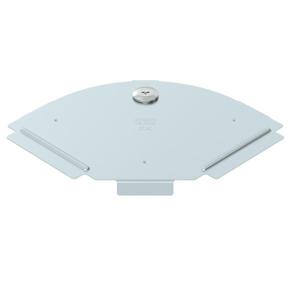 OBO Deckel RBD 90 100 FS f.90°-Bogen B100mm