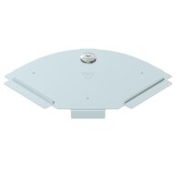 OBO Deckel RBD 90 100 FS f.90°-Bogen B100mm