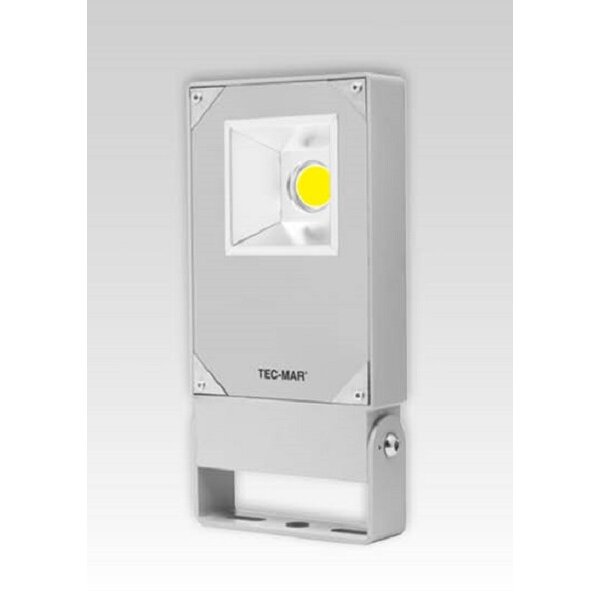 TEC-MAR  LED-Strahler POLAR 1 50W 4K 7555lm CRI>80 IP66 sil