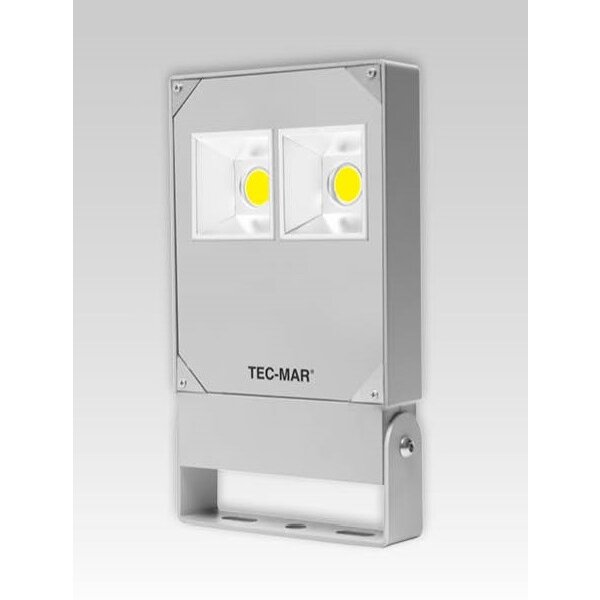 TEC-MAR  LED-Strahler POLAR 2 100W 4K 16378lm CRI>80 IP66 sil