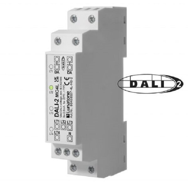 Lunatone LED-Betriebsgerät DALI-2 MC4L DIN Rail