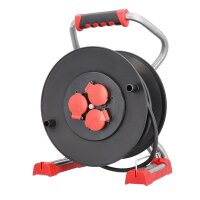 Bachmann Profi-Kabeltrommel 3xCEE7/3 H07RN-F 3G1,5 25m