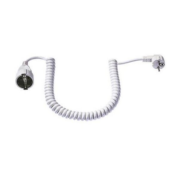 Bachmann Spiralleitung H05VV-F 3G1,5qmm L: 4,0m ws CEE7/7