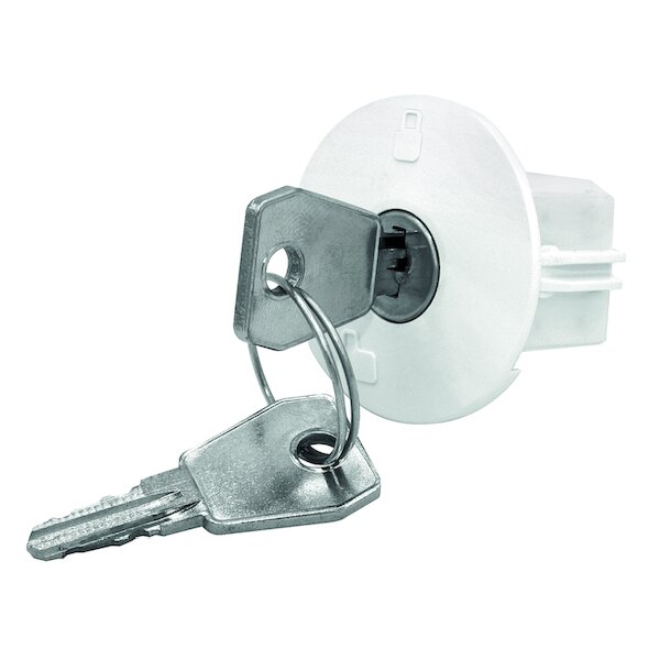 PROTEC Steckdosenschloss PSDSW4 Schloss 4 ws