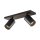 Brumberg Deckenleuchte LB24 TAGES max.8W 2xGU10 recht. Baldachin sw