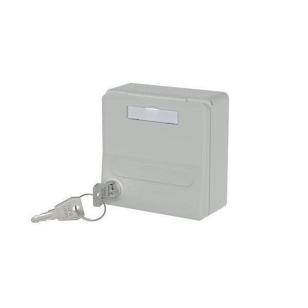 METZ Unterputzgehäuse IP44 2 Port unbest. f. MC Modul grau
