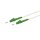 METZ Patchkabel OpDAT LC APC/LC APC OS2 weiß 10,0m