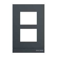 Busch-Jaeger Frontplatte 41392CF-B-03 Audio 1/2