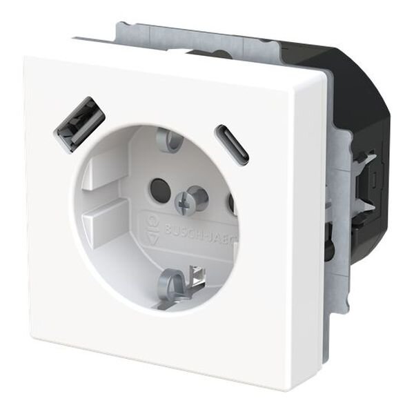 Busch-Jaeger USB-Steckdose SCHUKO 20 EUCB2USBAC-884 A+C