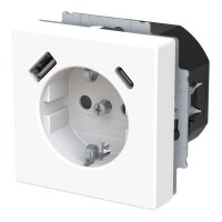 Busch-Jaeger USB-Steckdose SCHUKO 20 EUCB2USBAC-884 A+C