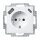 Busch-Jaeger USB-Steckdose SCHUKO 20 EUCB2USBAC-914 A+C