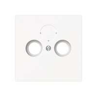 Busch-Jaeger Zentralscheibe 1743-44M f.Antennensteckdose...