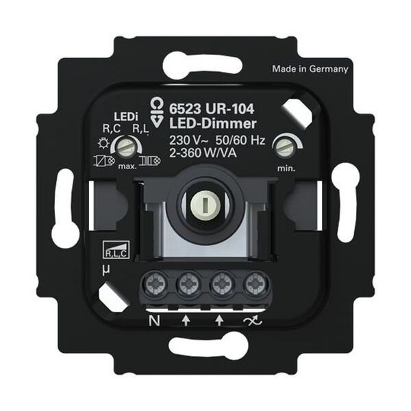 Busch-Jaeger LED-Dimmer 2+3 Draht m.N-Klemme