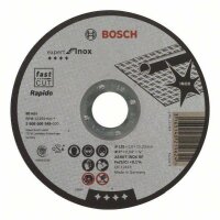 Bosch Trennscheibe 125 mm INOX gerade