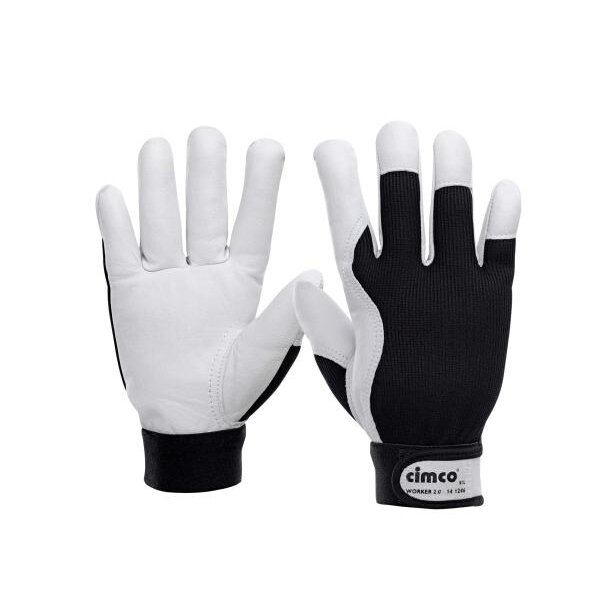 Cimco Arbeitshandschuh Skinny Soft grau Größe 8/M