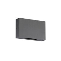 CMD LED-Wandleuchte LB24 9W 910lm 3000K IP65 anthrazit