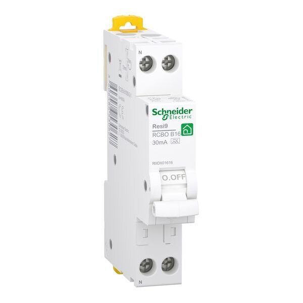 SCHN FI/LS-Schalter Resi9 1P+N 16A B-Char 30mA Typ A 6kA 1TE