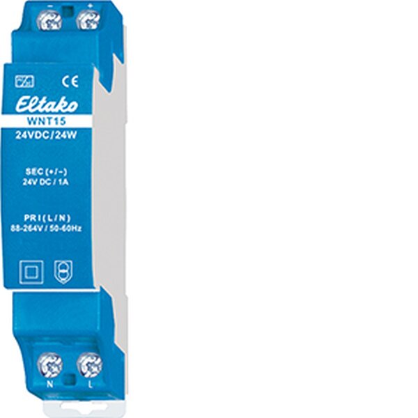 Eltako Weitbereichs-Schaltnetzteil WNT15-24VDC/24W
