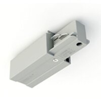 Eutrac Endeinspeisung LB24 Schutzleiter links silber