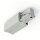 Eutrac Endeinspeisung LB24 Schutzleiter links silber