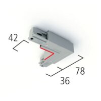 Eutrac L-Verbinder LB24 Schutzleiter innen...