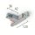 Eutrac T-Verbinder LB24 Schutzleiter innen rechts silber