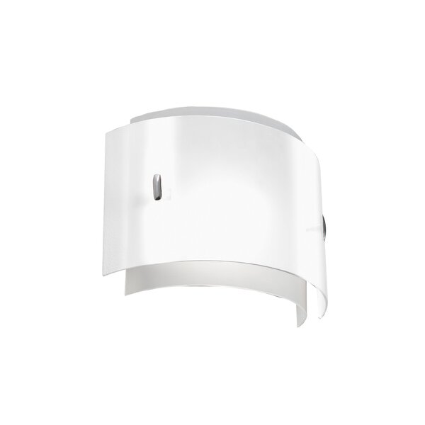 Fabas Wandleuchte LB24 BELINDA Wand Glas weiß E27