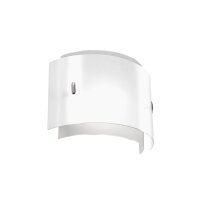 Fabas Wandleuchte LB24 BELINDA Wand Glas weiß E27