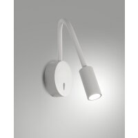 Fabas LED-Wandleuchte LB24 FLUX Schwanenhals 3,1W 249lm...