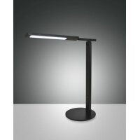 Fabas LED-Tischleuchte LB24 sw verstellbar Tastdimer 8W...
