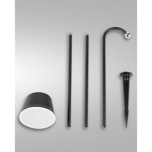 Fabas LED-Akku-Tischleuchte LB24 Armanda 3W 320lm wws IP54 schwarz