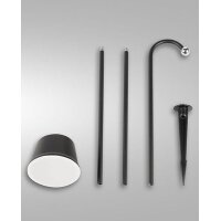 Fabas LED-Akku-Tischleuchte LB24 Armanda 3W 320lm wws...