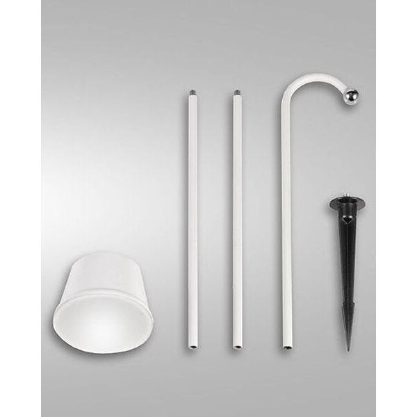 Fabas LED-Akku-Tischleuchte LB24 Armanda 3W 320lm wws IP54 weiß