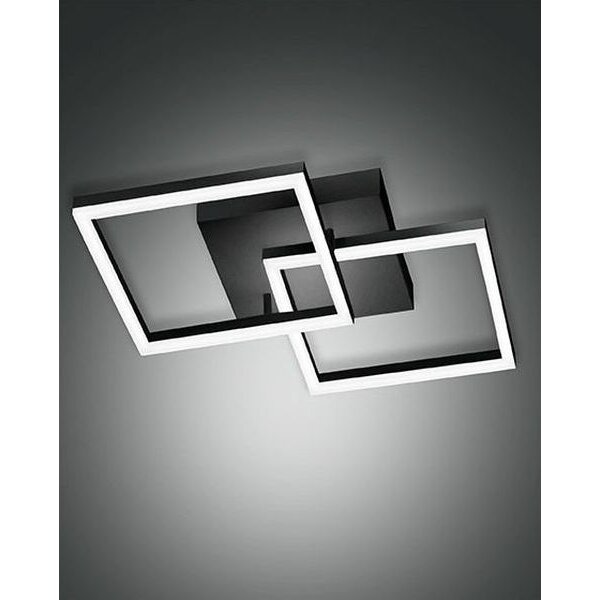 Fabas LED-Wand-/Deckenleuchte LB24 Bard 39W 3880lm wws schwarz dim