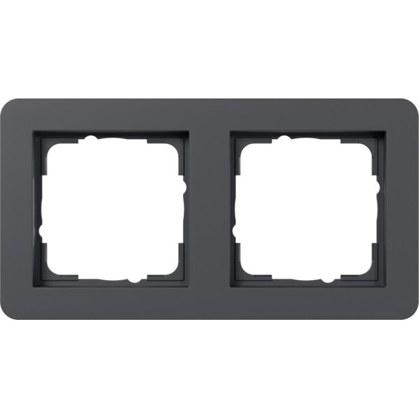 Gira Abdeckrahmen 0212152 2f E1 Anthrazit