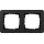 Gira Abdeckrahmen 0212153 2f E1 Schwarz matt